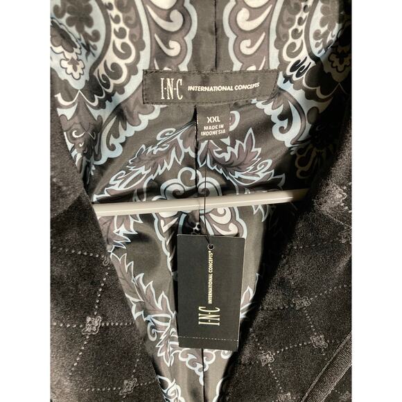 NEW Mens Cigar Coat Jacket I.N.C International Concepts XXL Soft Felt Like Outer - Picture 5 of 9